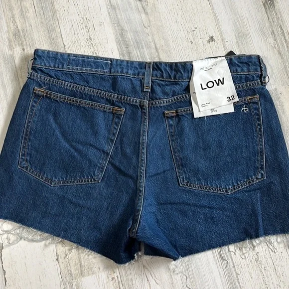 Rag & Bone Cambria Dre Low Rise Short Size 32 NWT